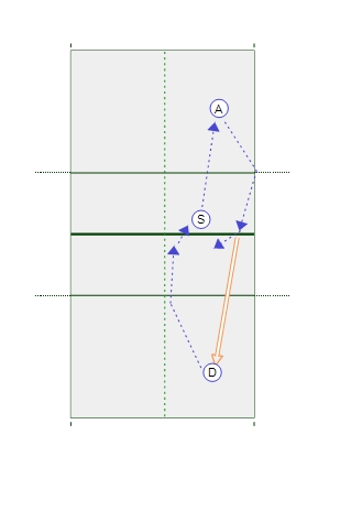 3-Player Narrow Court Pepper