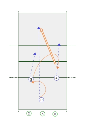 3-Player Over the Net Pepper